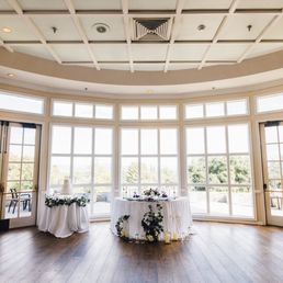 Sweetheart Table setup in the Grand Summit Ballroom