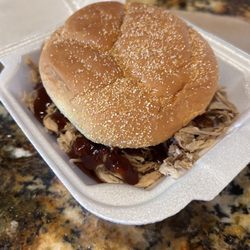The BBQ Pit - Pulled Pork Sandwich