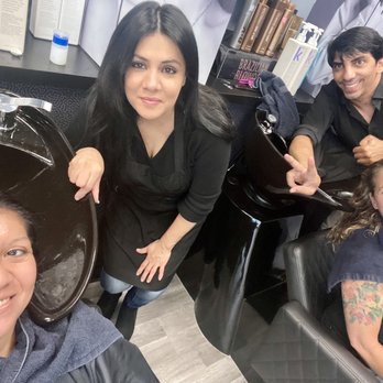 Ayman Style Hair Salon - The gang in process - Hair Stylists Near Me - Chicago, Illinois