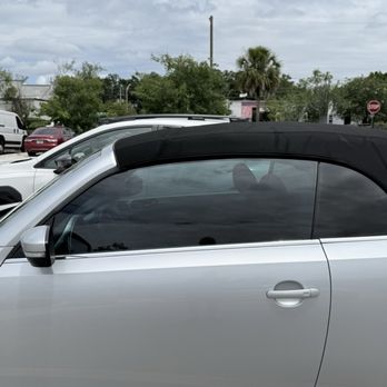 Tint World - Drivers door after the tint was applied - Car Window Tinting Near Me - Jacksonville, Florida Tint World - Drivers door after the tint was applied - Car Window Tinting Near Me - Jacksonville, Florida