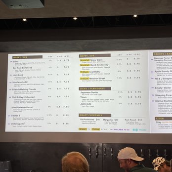 The Veil Brewing - Menu - Breweries Near Me - Richmond, Virginia