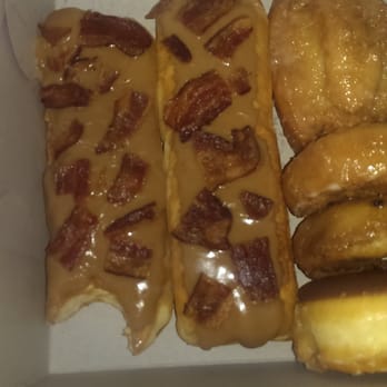 Sunshine Donut - Bacon bars!! Couldn't wait. - Donuts Near Me - Nipomo, California Sunshine Donut - Bacon bars!! Couldn't wait. - Donuts Near Me - Nipomo, California