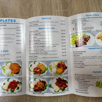 Maui Hawaiian Grill - Menu - Barbeque Near Me - Tempe, Arizona Maui Hawaiian Grill - Menu - Barbeque Near Me - Tempe, Arizona