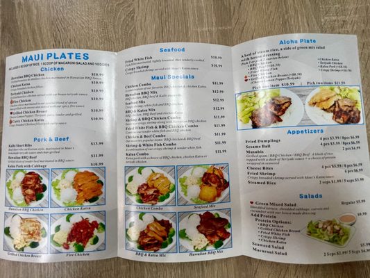 Menu photo 5 Maui Hawaiian Grill Tempe, AZ Menu photo 5 Maui Hawaiian Grill Tempe, AZ