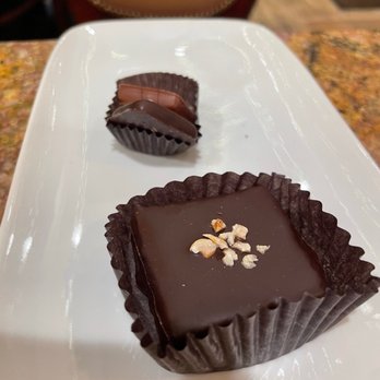 L.A. Burdick Handmade Chocolates - Chocolate served on a platter- so classy - Chocolatiers & Shops Near Me - Walpole, New Hampshire