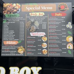 Kabuki Food Truck - Menu 3/2024