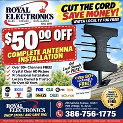 Royal Electronics - Cut the Cord and Save BIG at Royal