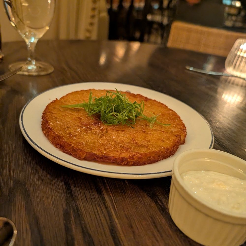 La Marchande - Duck Fat Hash Brown - French Near Me - New York, New York La Marchande - Duck Fat Hash Brown - French Near Me - New York, New York