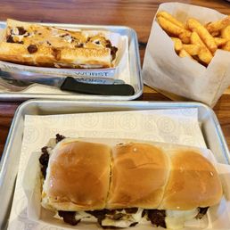 The Hogfather, OG Sliders (3 Pack) & Fries The Hogfather, OG Sliders (3 Pack) & Fries