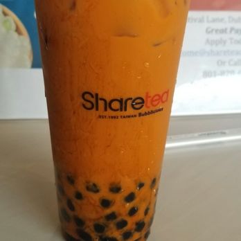 Sharetea Columbus - Thai milk tea with pearls - Bubble Tea Near Me - Dublin, Ohio