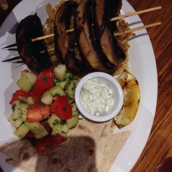 Veggie Grill by Next Level - Grilled portobello skewers - Vegan Near Me - Seattle, Washington Veggie Grill by Next Level - Grilled portobello skewers - Vegan Near Me - Seattle, Washington