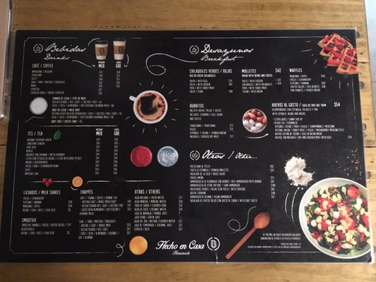 Menu photo 2 Café B Ciudad de México, DIF