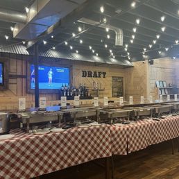 Weekend Buffet setup - plethora of options! Weekend Buffet setup - plethora of options!