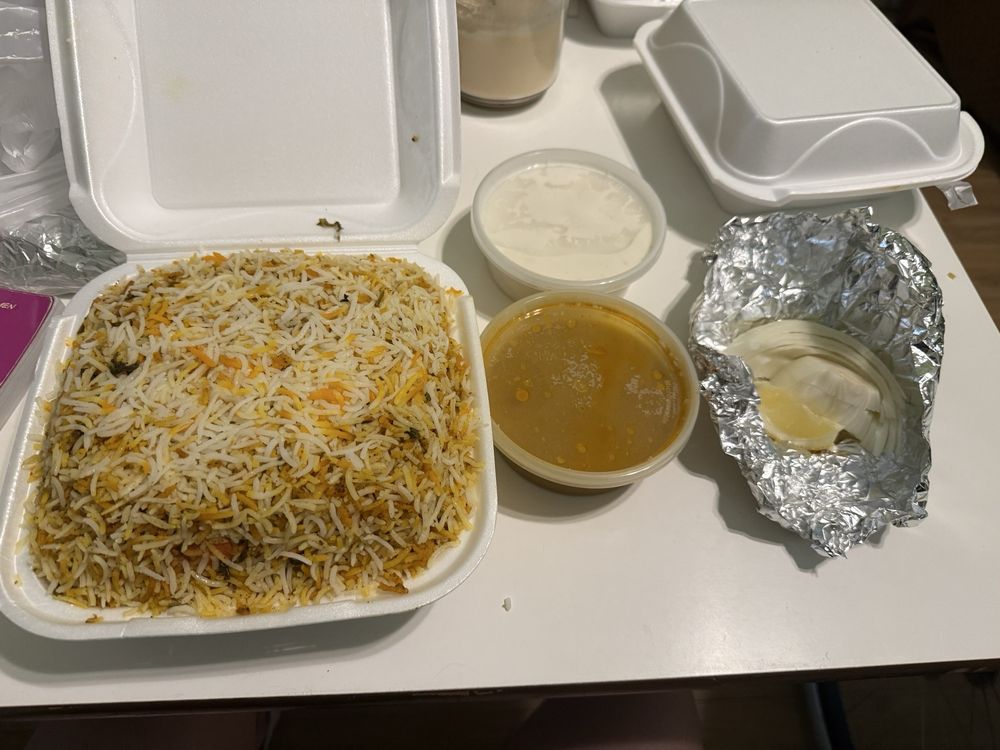 Food from Thor Indian Cuisine