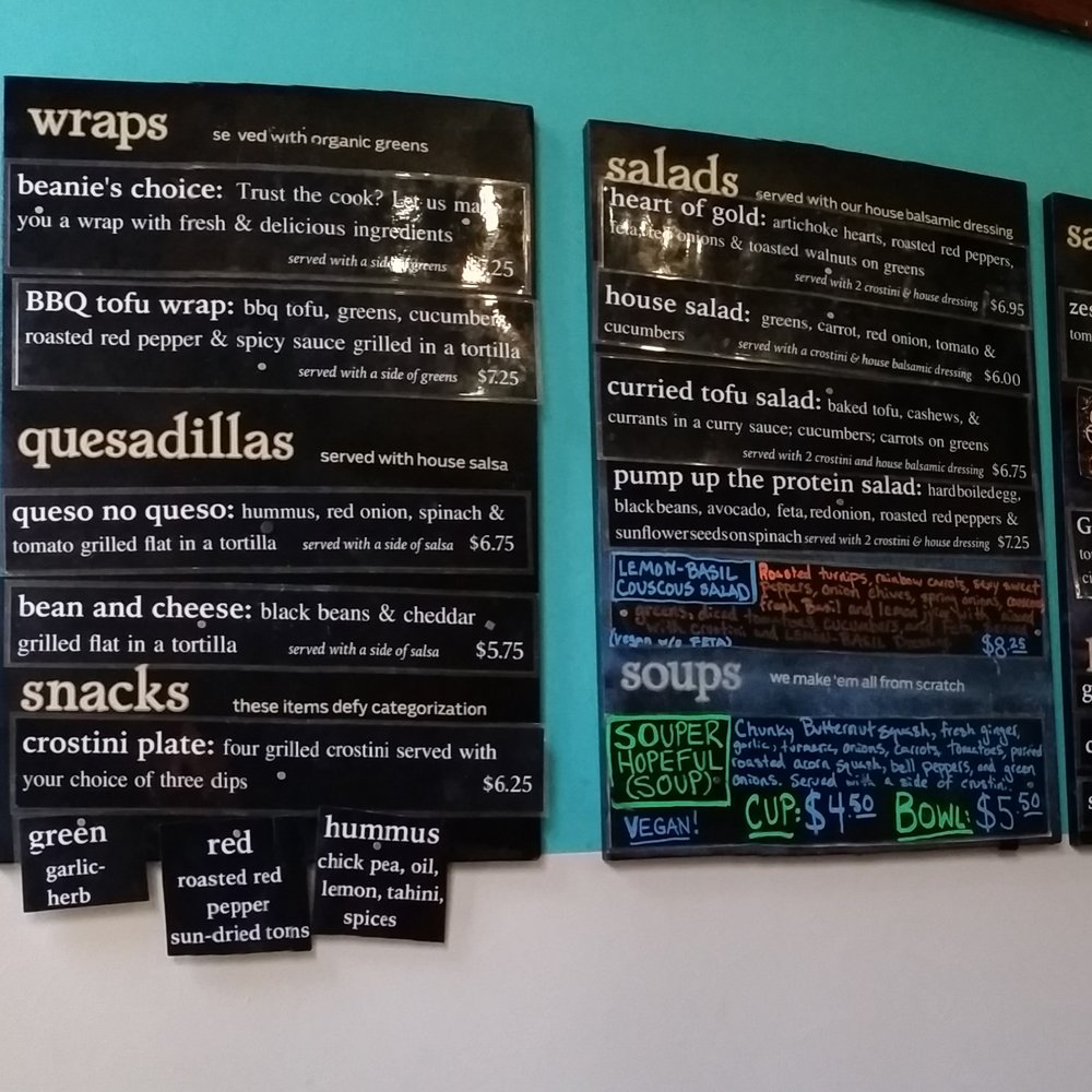 Sentient Bean - Food menu - Coffee & Tea Near Me - Savannah, Georgia Sentient Bean - Food menu - Coffee & Tea Near Me - Savannah, Georgia