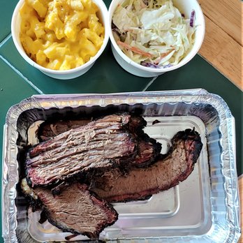 Pungo Boys BBQ - This is the Sliced Beef Brisket Platter with Macaroni and Cheese and Coleslaw. Photo taken February 4, 2021. - New American Near Me - Virginia Beach, Virginia Pungo Boys BBQ - This is the Sliced Beef Brisket Platter with Macaroni and Cheese and Coleslaw. Photo taken February 4, 2021. - New American Near Me - Virginia Beach, Virginia