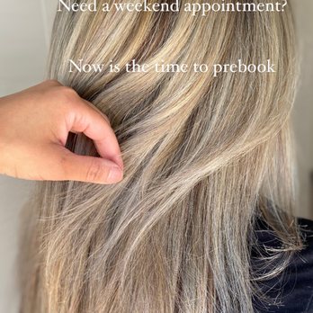 Shears Divine - Shampagne blonde - Hair Salons Near Me - Downey, California