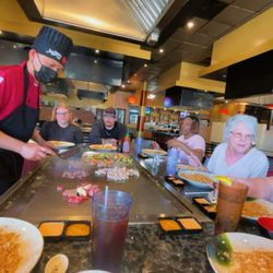 Hoshi Japanese Steakhouse and Asian Fusion - Having lunch with the ladies