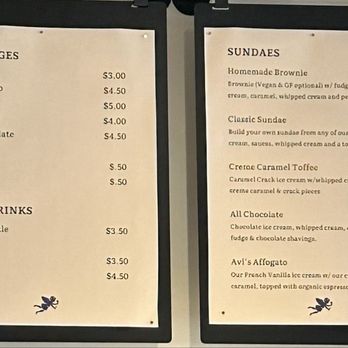 Angela’s Organic Ice Cream - Menu as of 04/19/26 Part 2 of 3 - Ice Cream & Frozen Yogurt Near Me - Mill Valley, California Angela’s Organic Ice Cream - Menu as of 04/19/26 Part 2 of 3 - Ice Cream & Frozen Yogurt Near Me - Mill Valley, California