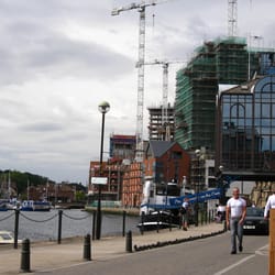 Isaacs On the Quay - Sitting at Isaac's watching the regeneration work
