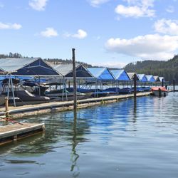 Conkling Marina & Resort - Covered boat slips and side-tye slips available at Conkling Marina.