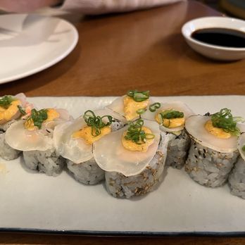 Roka Akor - Chicago - Dynamite Scallop Roll** - Sushi Bars Near Me - Chicago, Illinois Roka Akor - Chicago - Dynamite Scallop Roll** - Sushi Bars Near Me - Chicago, Illinois