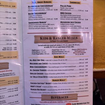 Texas Roadhouse - Menu 1/25 - Steakhouses Near Me - Miramar, Florida
