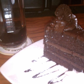 Haus Murphy's - Sauerkraut Chocolate Cake at Haus Murphy's in Glendale, AZ. As seen on Diners, Drive-in's, and Dines. - German Near Me - Glendale, Arizona