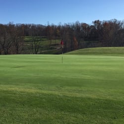 Westminster National Golf Course - #16 a crowned green creates a challenge for play and offers an incredible view!