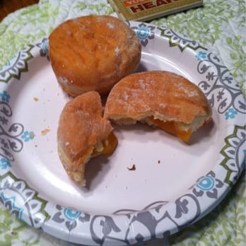 Deluxe Donuts - Peach-filled, delish! - Donuts Near Me - Anderson, Indiana Deluxe Donuts - Peach-filled, delish! - Donuts Near Me - Anderson, Indiana