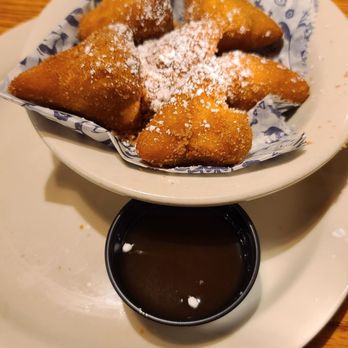 Cracker Barrel Old Country Store - Biscuit Beignets with Butter Pecan Sauce for Dipping (delicious)  09-30-2021 - Breakfast & Brunch Near Me - Edmond, Oklahoma