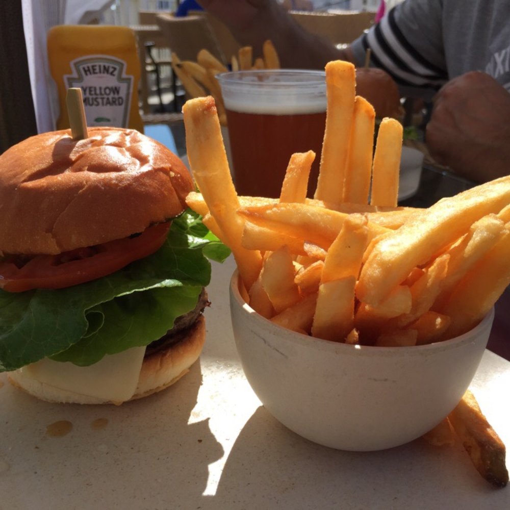 Sun Deck - Burger and fries for $16! - American Near Me - Coronado, California Sun Deck - Burger and fries for $16! - American Near Me - Coronado, California