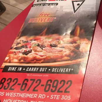 Empire Pizza - Menu - Pizza Near Me - Houston, Texas Empire Pizza - Menu - Pizza Near Me - Houston, Texas