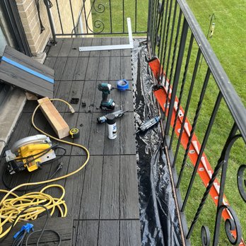 Handy Javi - This balcony was in serious need of a makeover! - Handyman Near Me Handy Javi - This balcony was in serious need of a makeover! - Handyman Near Me