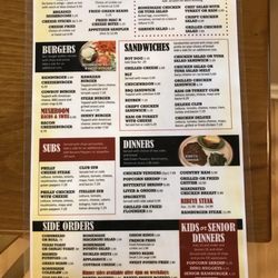 Ruth's Place - Menu