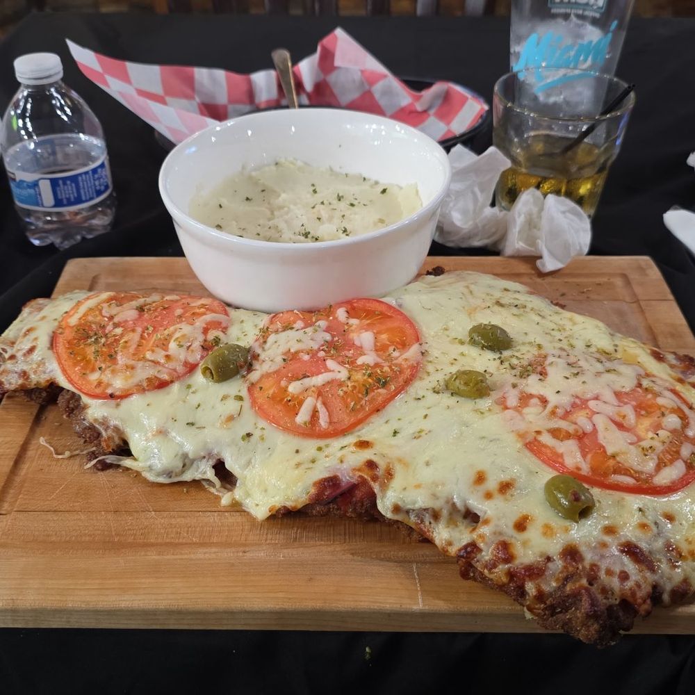 Bodegon De Lucho - The steak milanesa and mashed potatos - Argentine Near Me - Doral, Florida Bodegon De Lucho - The steak milanesa and mashed potatos - Argentine Near Me - Doral, Florida