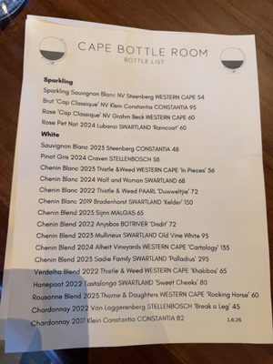 Menu photo 3 Cape Bottle Room San Antonio, TX Menu photo 3 Cape Bottle Room San Antonio, TX