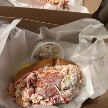 DJ's Clam Shack - Loaded lobster roll. - Seafood Near Me - Key West, Florida DJ's Clam Shack - Loaded lobster roll. - Seafood Near Me - Key West, Florida