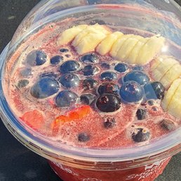 Melted Acai bowl, my fault Melted Acai bowl, my fault