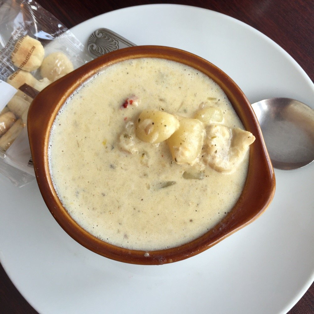 The Seafood Chowder... The Seafood Chowder...