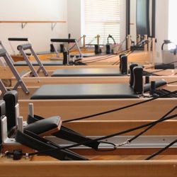 Coastline Pilates - We have six Balance Body Studio Reformers. Our group classes are small so you're able to receive one on one attention.