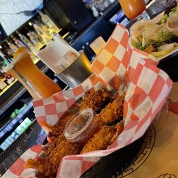 Coconut Shrimp, Hook and Reel special blend (8oz), Caesar Salad Coconut Shrimp, Hook and Reel special blend (8oz), Caesar Salad