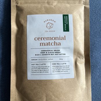 Paragon Tea Room - Matcha - Tea Rooms Near Me - Richmond, British Columbia