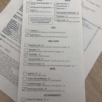 Runner Up - May 2022 menu - French Near Me - Brooklyn, New York