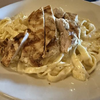 Amerigo Italian Restaurant - Grilled Chicken Pasta Alfredo - Italian Near Me - Memphis, Tennessee