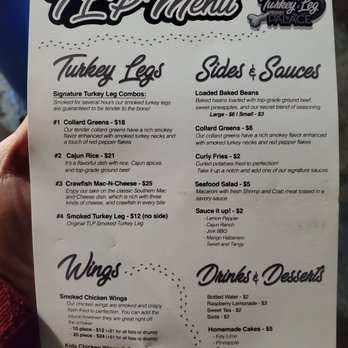 Turkey Leg Palace - Menu 2022 - Food Trucks Near Me Turkey Leg Palace - Menu 2022 - Food Trucks Near Me