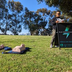 BLS Responders - Big open space & perfect weather !