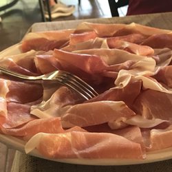 Antica Trattoria Giovannelli - Culaccia da spettacolo.  "Culaccia" is like prosciutto crudo, but from Paradise
