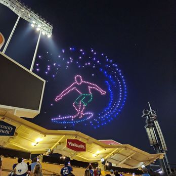 Dodger Stadium - Drone show - Stadiums & Arenas Near Me - Los Angeles, California Dodger Stadium - Drone show - Stadiums & Arenas Near Me - Los Angeles, California
