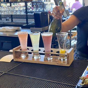 Hash Kitchen - Mimosa flight - Breakfast & Brunch Near Me - Scottsdale, Arizona Hash Kitchen - Mimosa flight - Breakfast & Brunch Near Me - Scottsdale, Arizona